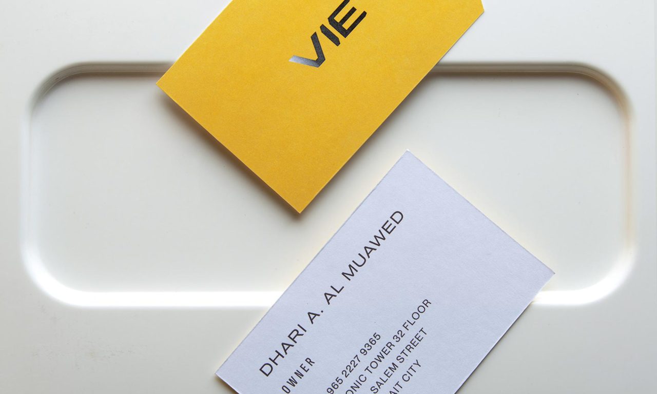 VIE Visiting Print Card